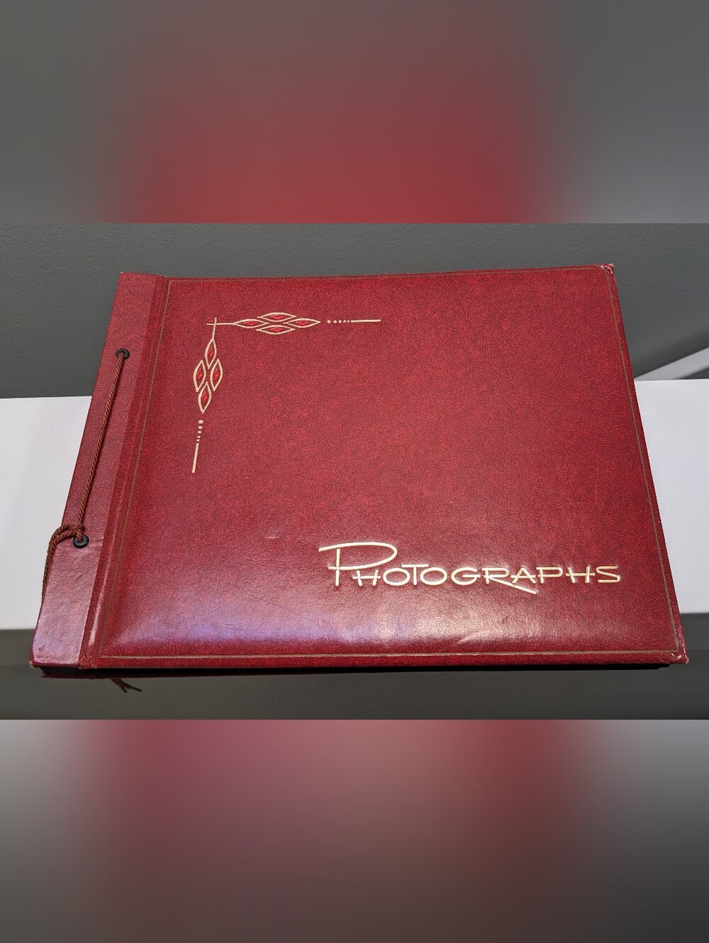 Vintage 1970s Embossed Photo Album